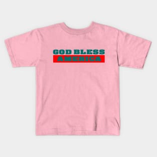 God Bless America Kids T-Shirt